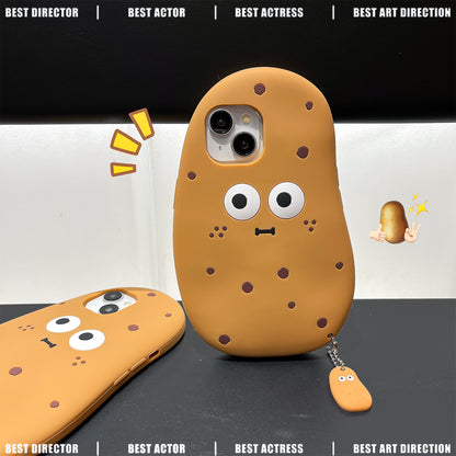 Cartoon Potato iPhone Case for iPhone 15/14/13/12/11/Pro/Pro Max/Plus