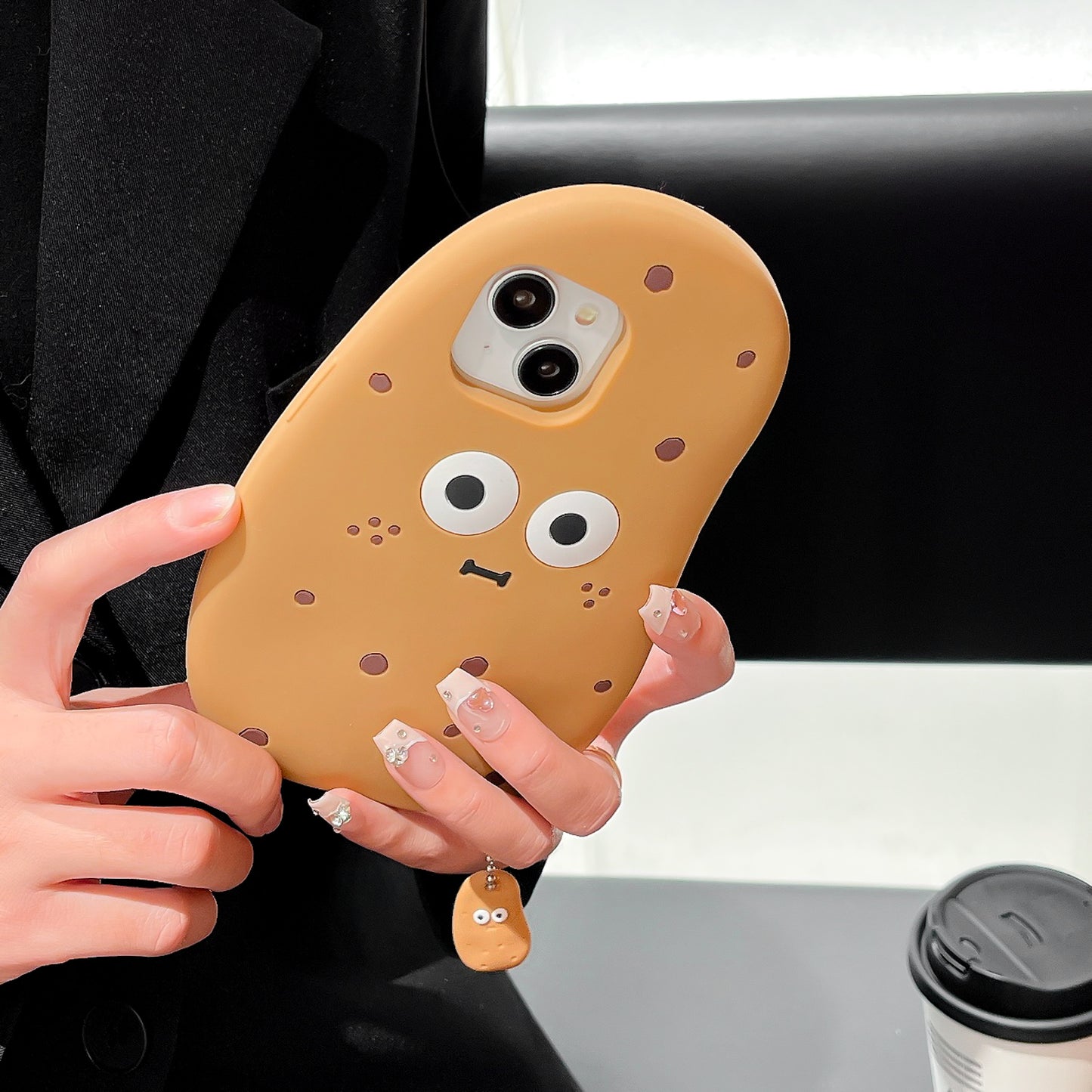 Cartoon Potato iPhone Case for iPhone 15/14/13/12/11/Pro/Pro Max/Plus