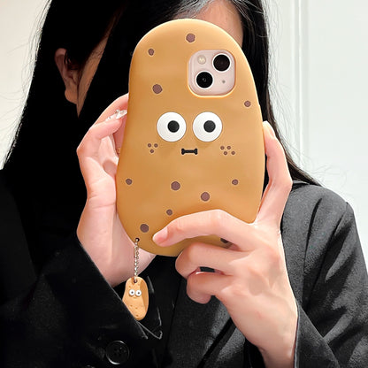 Cartoon Potato iPhone Case for iPhone 15/14/13/12/11/Pro/Pro Max/Plus